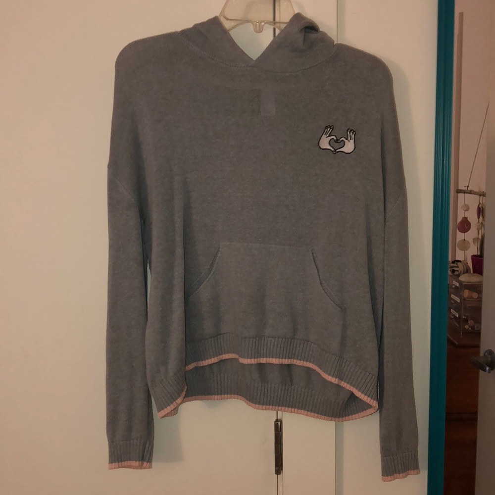 H&M crop knit sweater